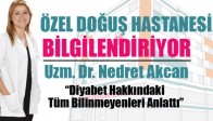 Özel Doğuş Hastanesi Bilgilendiriyor