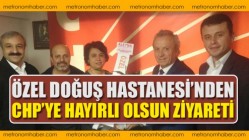 Özel Doğuş Hastanesi’nden Chp’ye Hayırlı Olsun Ziyareti