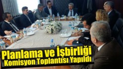 Planlama Ve İşbirliği Komisyon Toplantısı Gerçekleştirildi.