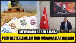 Prim Desteklemeleri İçin Müracaatlar Başladı