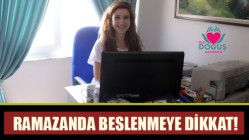 Ramazanda Beslenmeye Dikkat!