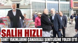 Salih Hızlı, Şehit Yakınlarını Çanakkale Şehitliğine Yolcu Etti