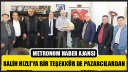 Salih Hızlı’ya Bir Teşekkür De Pazarcılardan