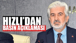 Salih Hızlı'dan Basın Açıklaması