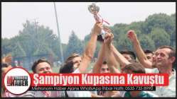 Şampiyon Mecidiyespor, Kupasına Kavuştu