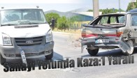 Sanayi Yolunda Kaza:1 Yaralı