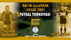 Satır Mustafa Ve Taksi Zeki 2. Futsal Turnuvası Bugün Başlıyor