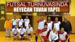 Satır Mustafa ve Taksi Zeki Futsal turnuvasında heyecan tavan yaptı