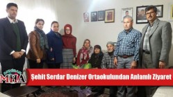 Şehit Serdar Denizer Ortaokulundan Anlamlı Ziyaret