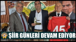 Şiir Günleri Devam Ediyor