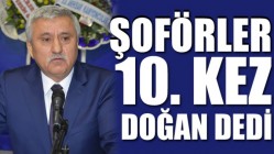 Şoförler 10. kez Halil İbrahim Doğan dedi