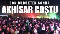 Son Düdük ile Taraftar Sokağa Döküldü