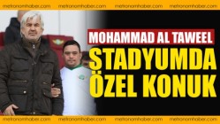 Stadyumda Özel Konuk