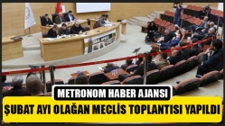 Şubat ayı olağan meclis toplantısı yapıldı