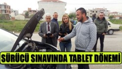 Sürücü Sınavında Tablet Dönemi