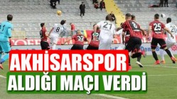 T.M Akhisarspor, aldığı maçı verdi