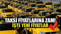 Taksi Fiyatlarına Zam!