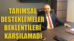 Tarımsal Desteklemeler Beklentileri Karşılamadı