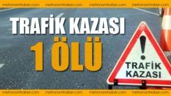 Trafik Kazası: 1 Ölü