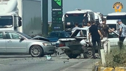 Trafik Kazasında Araç Kullanılmaz Hale Geldi