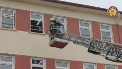 Tüm Okullarda Deprem Anı Ve Tahliye Tatbikatı Yapıldı