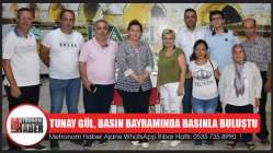 Tunay Gül, basın bayramında basınla buluştu