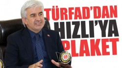 TÜRFAD’dan Akhisar Belediye Başkanı Salih Hızlı’ya plaket