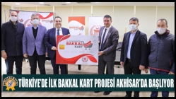 Türkiye’de İlk Bakkal Kart Projesi Akhisar’da Başlıyor