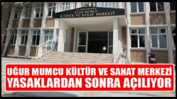 Uğur Mumcu Kültür ve Sanat Merkezi yasaklardan sonra açılıyor