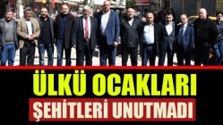 Ülkü Ocakları Akhisar İlçe başkanlığı şehitleri andı