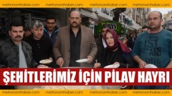 Ülkü Ocakları Zeytin Dalı Harekatı Şehitleri için pilav hayrı