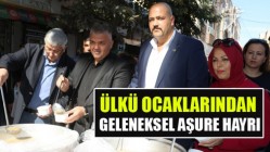 Ülkü Ocaklarından geleneksel aşure hayrı