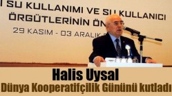 Uysal, Dünya Kooperatifçilik Gününü kutladı