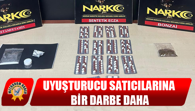 Uyuşturucu Satıcılarına Bir Darbe Daha