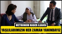 Yaşlılarımızın Her Zaman Yanındayız