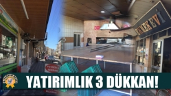 Yatırımlık 3 Dükkan!