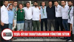 Yeşil-Siyah Taraftarlardan Yönetime Sitem