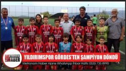 Yıldırımspor Gördes’ten şampiyon döndü