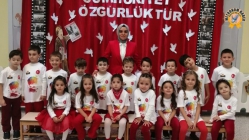 Yırcalı Anaokulunda Cumhuriyet coşkusu