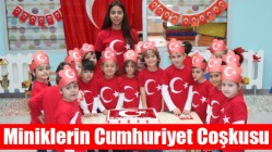 Yırcalı Anaokulunda Cumhuriyetin 93.yılı kutlandı