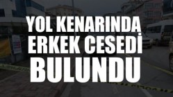 Yol kenarında erkek cesedi bulundu