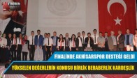 Yükselen Değerlerin Konusu Birlik Beraberlik Kardeşlik