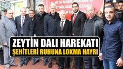 Zeytin Dalı Harekâtı Şehitleri Ruhuna Lokma Hayrı