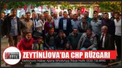 Zeytinliova'da Chp Rüzgarı