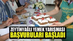 Zeytinyağlı Yemek Yarışması Başvuruları Başladı