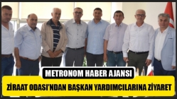 Ziraat Odası’ndan Belediye başkan yardımcılarına ziyaret