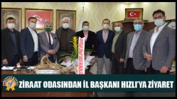 Ziraat Odasından Ak Parti İl Başkanı Hızlı’ya Ziyaret