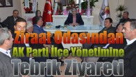 Ziraat Odasından, AK Parti İlçe Yönetimine Tebrik Ziyareti