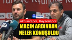 Ziraat Türkiye Kupası T.M. Akhisarspor, Kayserispor maçı ardından