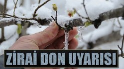 ZİRAİ DON UYARISI